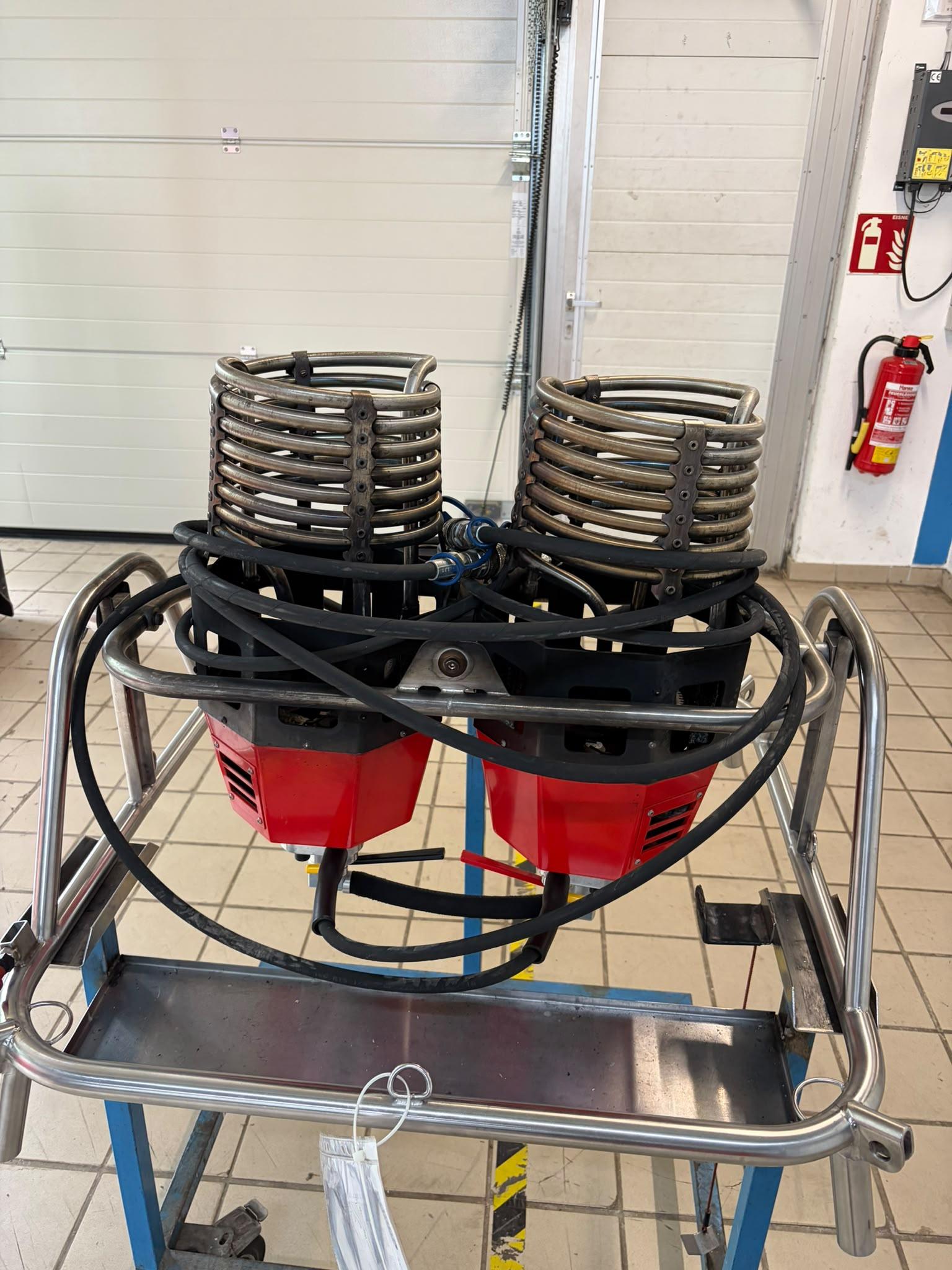 Schroeder FB6 burner with adjustable height